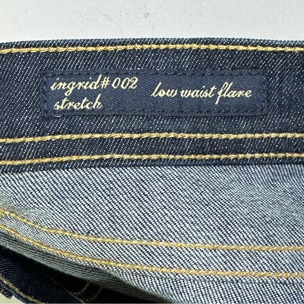 Citizens of Humanity Ingrid Low Waist Flare Jeans Size 28 Wide Leg - Picture 10 of 12